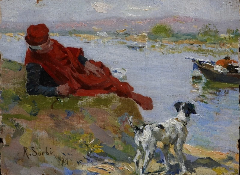 Dante sulle rive dell'Arno